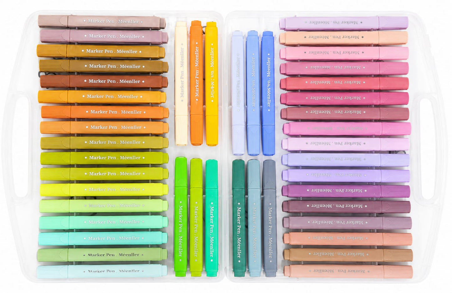 Meenller Felt Tip Pen Set, 48 Color🎨