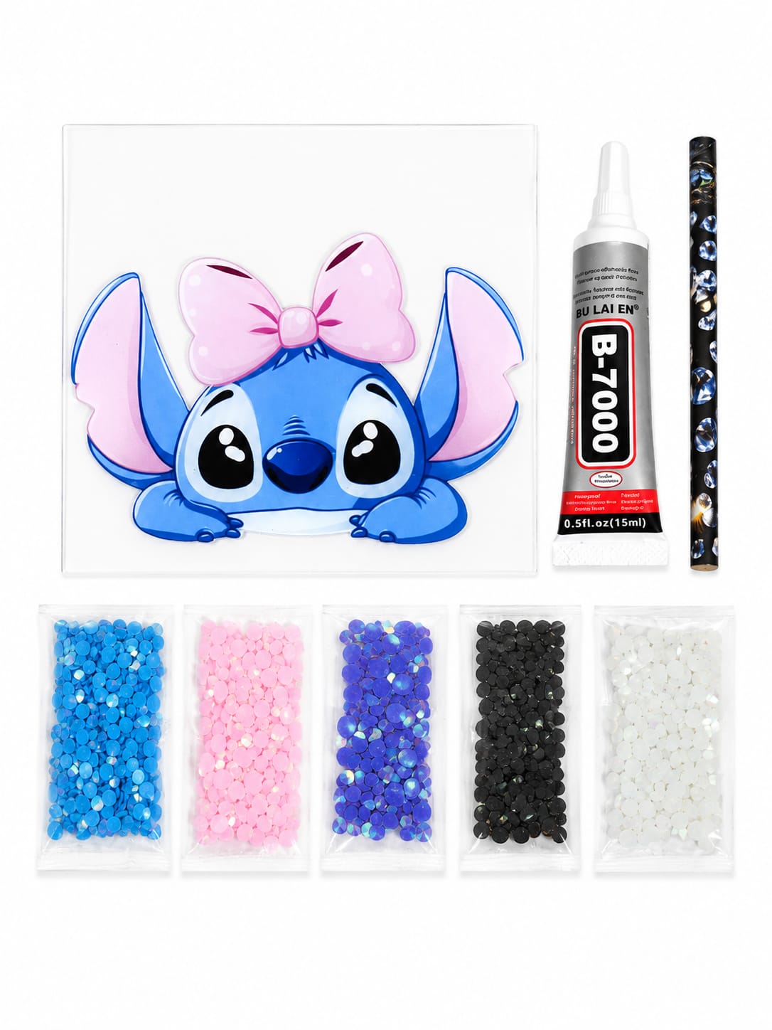 Acrylic Stich Sparkle Diamond Art Kit