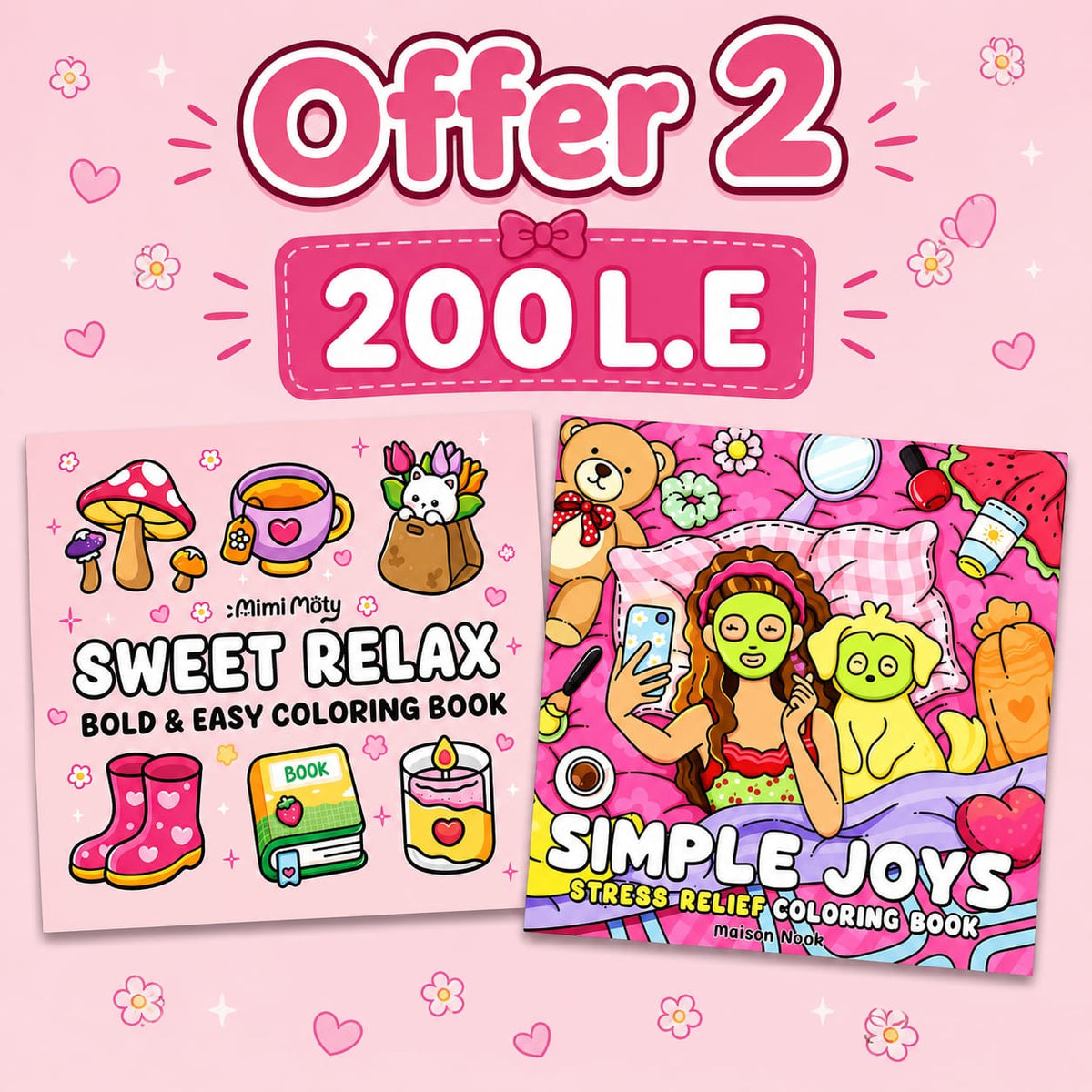 OFFER -2 Coloring books
