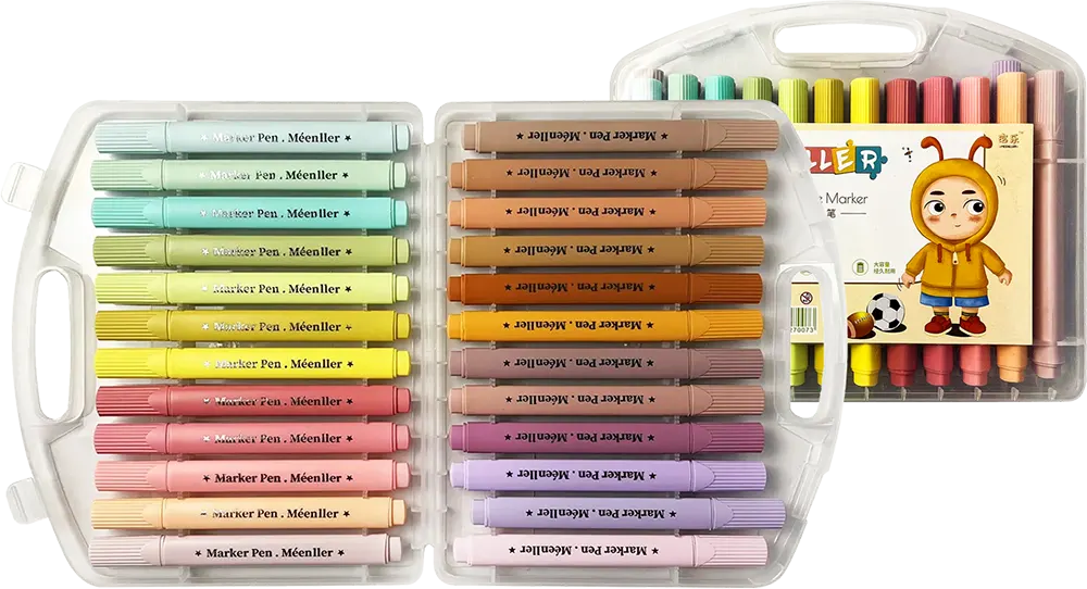 Meenller Felt Tip Pen Set, 24-Color🎨
