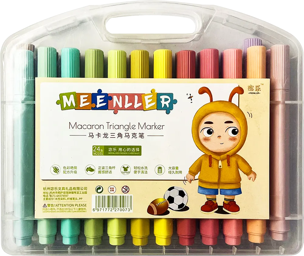 Meenller Felt Tip Pen Set, 24-Color🎨