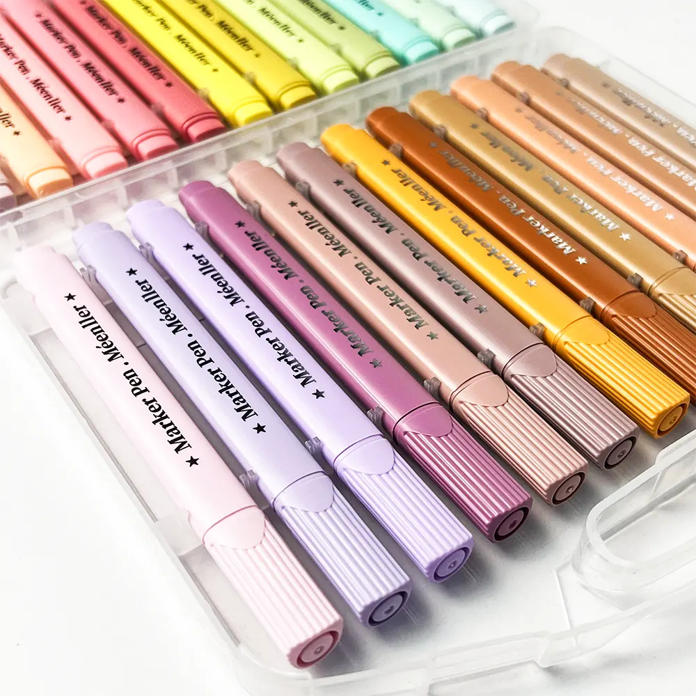 Meenller Felt Tip Pen Set, 24-Color🎨