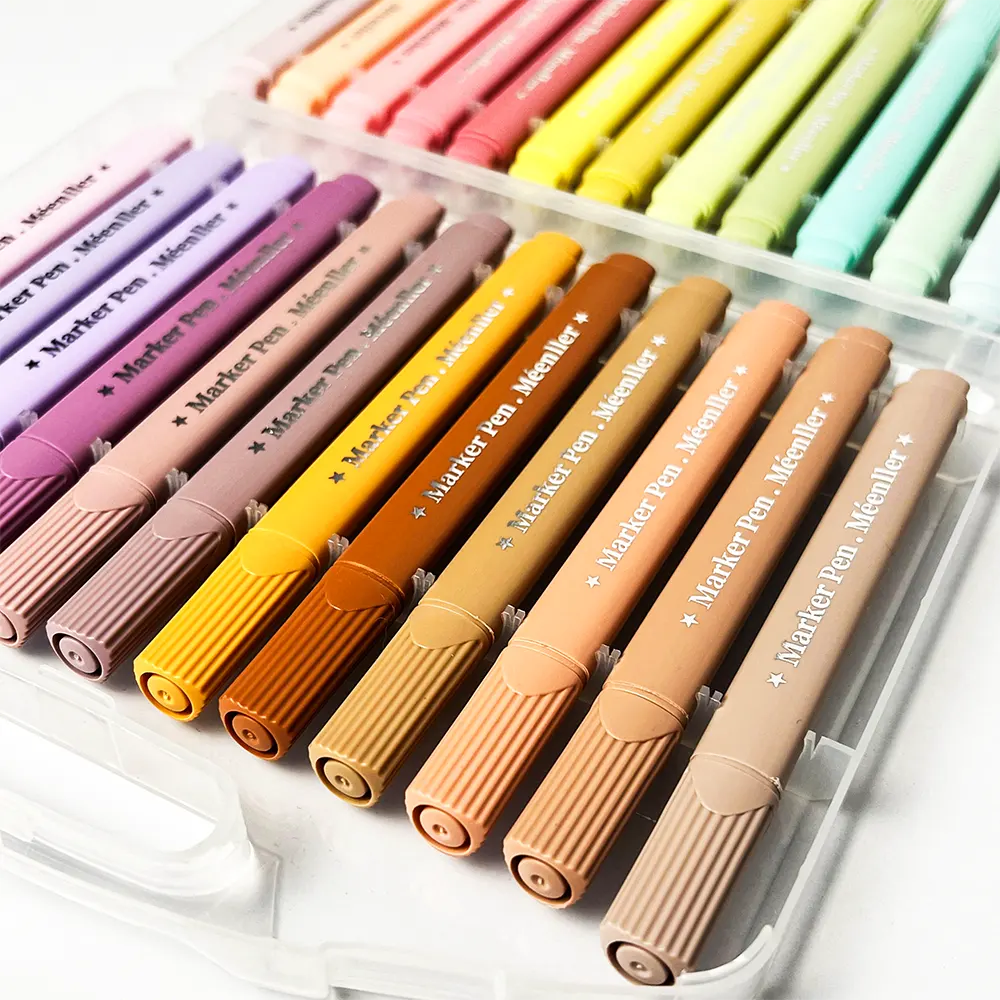 Meenller Felt Tip Pen Set, 24-Color🎨