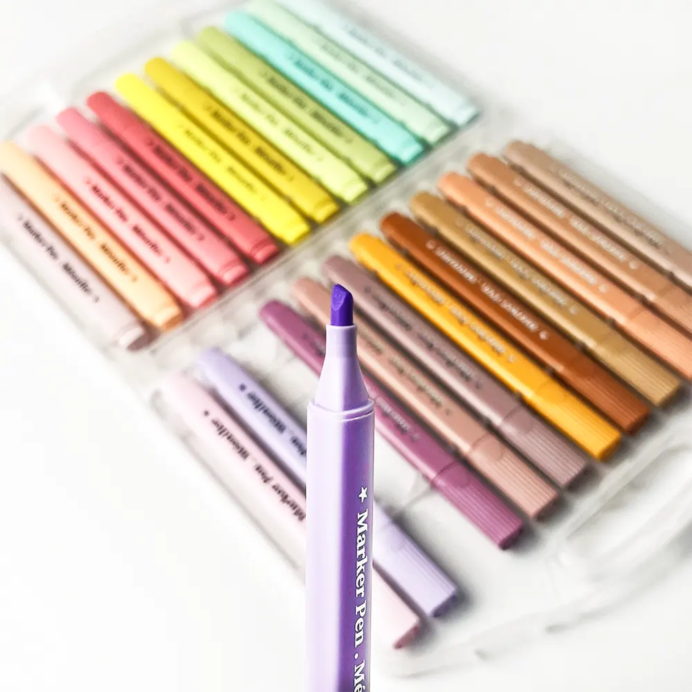 Meenller Felt Tip Pen Set, 24-Color🎨