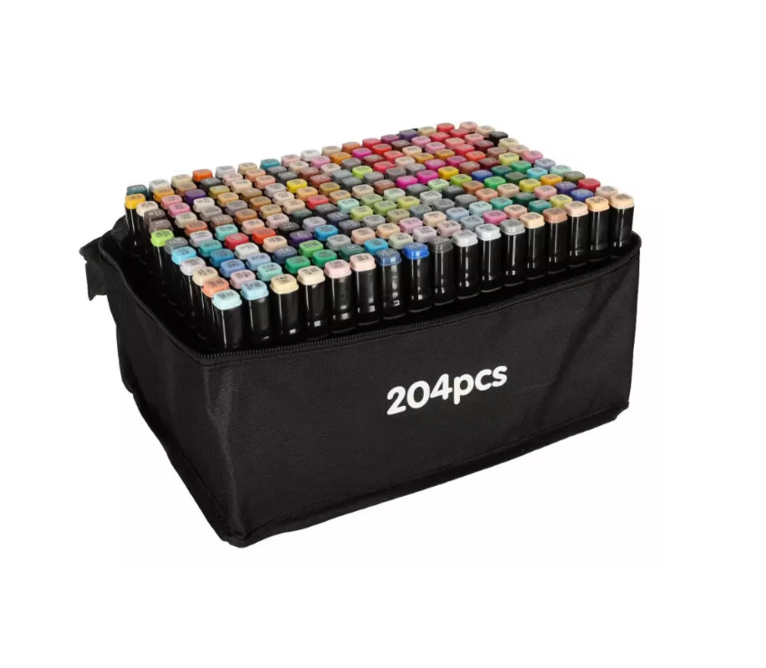 204 colors+4 coloring book
