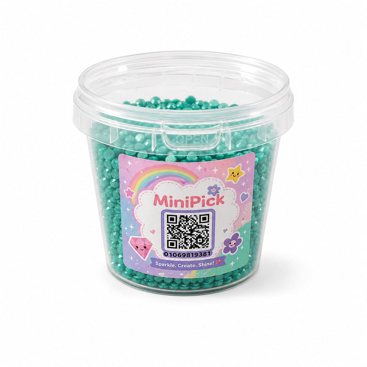 70 to 100 grams pastel Rhinestones